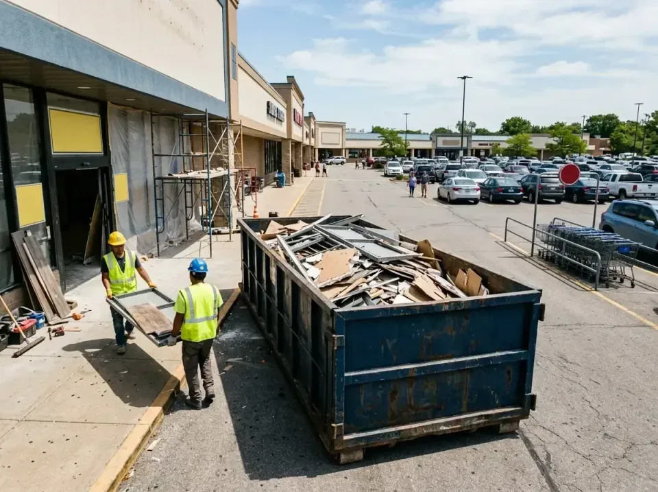 retail-store-renovation-debris-003 — frequently asked questions, Roll-off Dumpster Rentals in Jefferson, TX